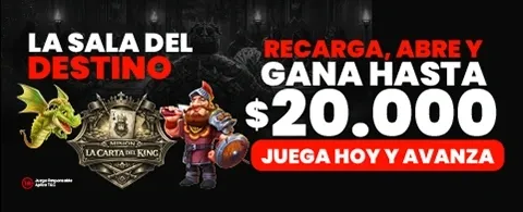 La Carta del King 👑 promotion